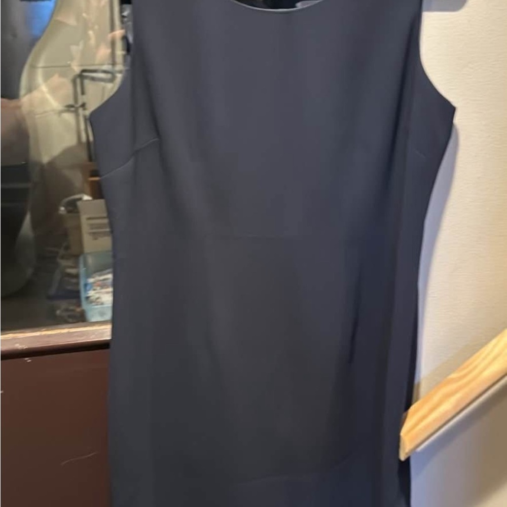 Jones Studio Blue Sleeveless Sheath Dress